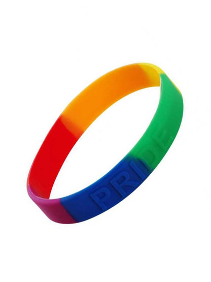 Gay Pride Regenbogen Silikon Armband