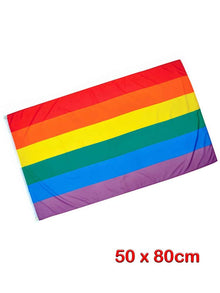 Gay Pride Regenbogen Flagge 50x80cm