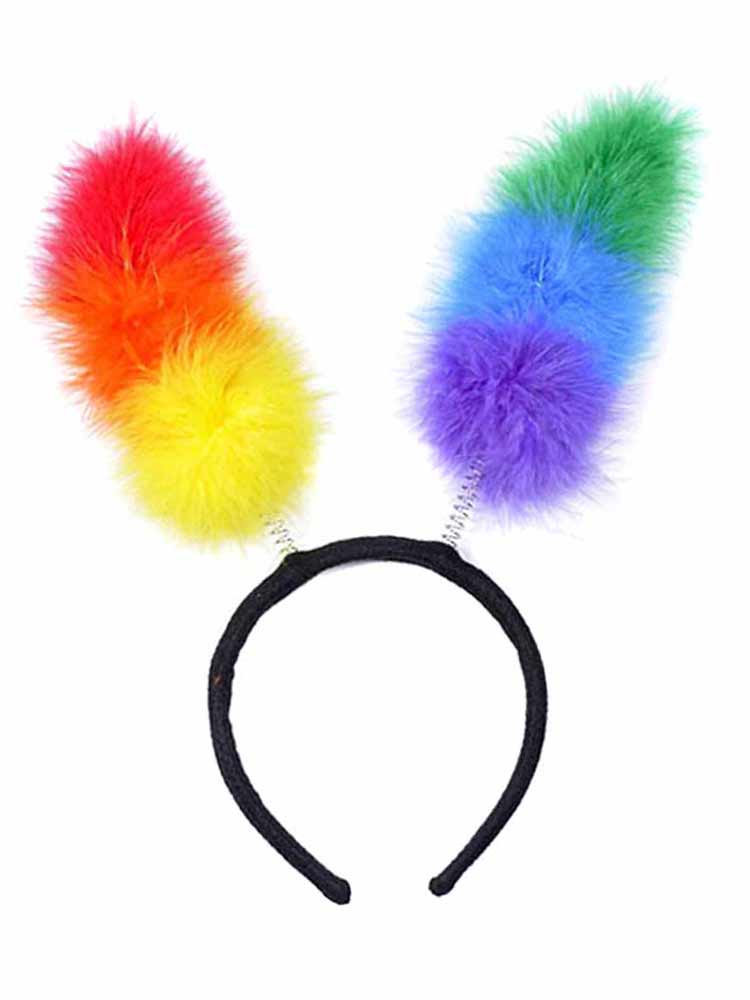 Gay Pride Regenbogen Hasenohren