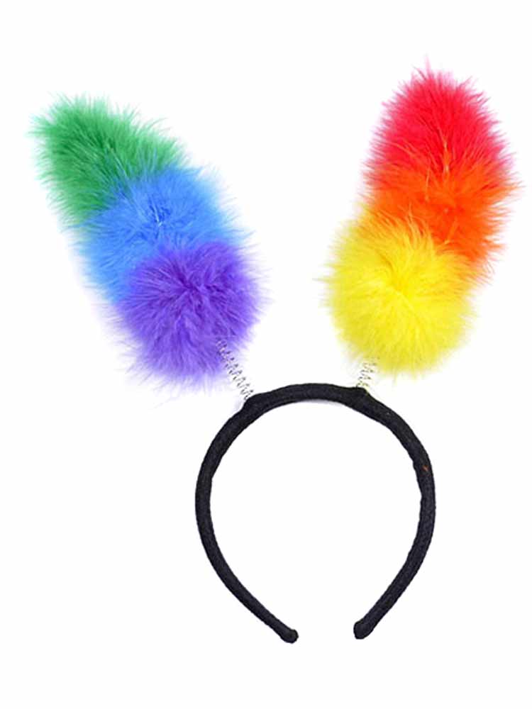 Gay Pride Regenbogen Hasenohren