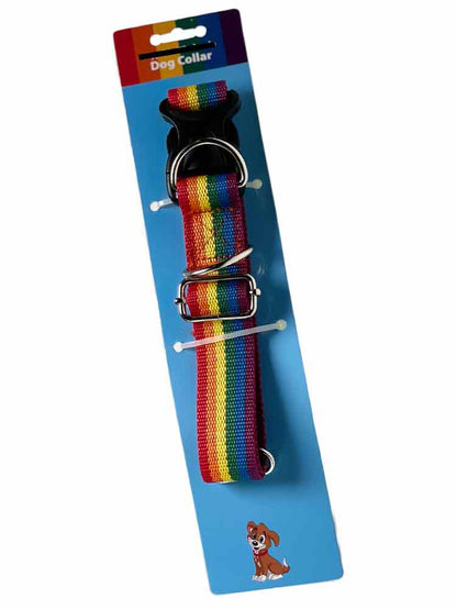 Regenbogen Puppy Hunde-Halsband