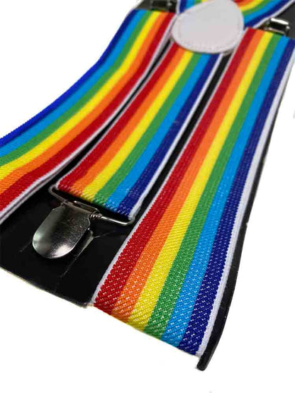 Gay Pride Regenbogen Hosenträger 35mm breit