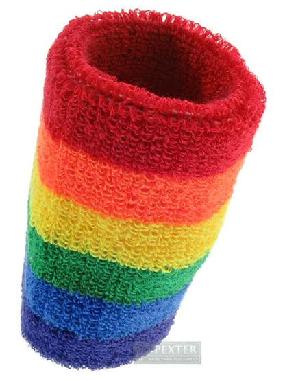 Gay Pride Regenbogen Schweißband Handgelenk