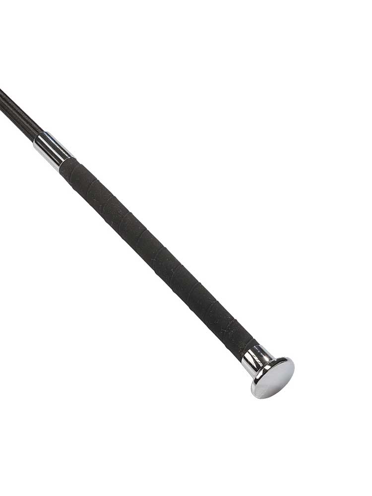 Gerte lang, silberner Knauf - 60cm