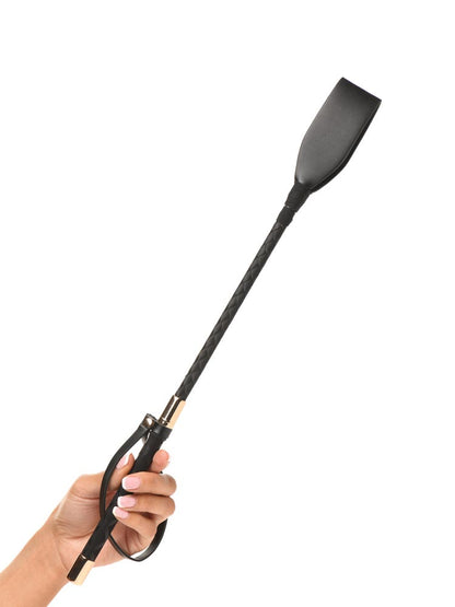 Gerte, schwarz-gold 45cm
