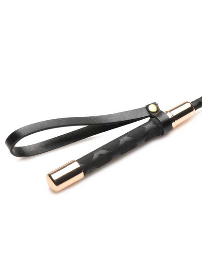 Gerte, schwarz-gold 45cm