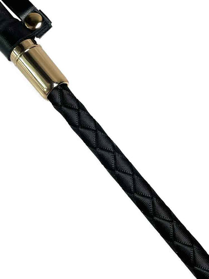 Gerte, schwarz-gold 60cm