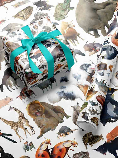 Geschenkpapier 70x50cm ARCHE NOAH