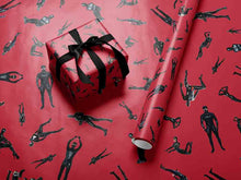 Geschenkpapier 70x50cm TRUE RED LOVE