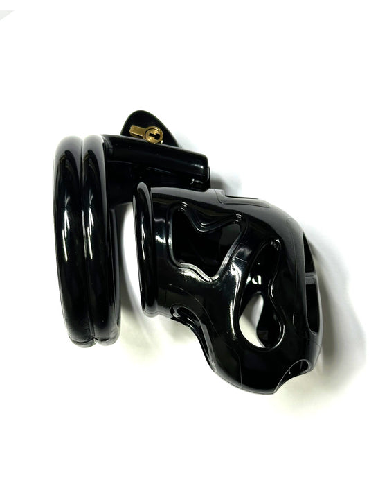 Ghost Keuschheitskäfig 10 x 3cm Schwarz