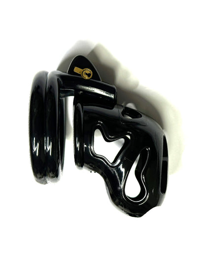 Ghost Keuschheitskäfig 10 x 3cm Schwarz