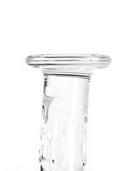 Dildo aus Glas - Penisform anatomisch 19cm - klar