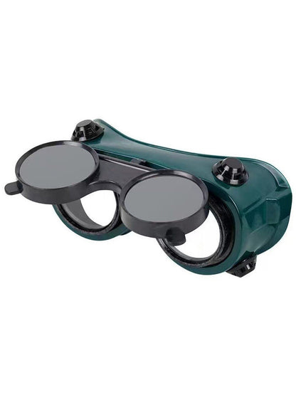 Augenbrille - Goggles mit Abblendung, grün
