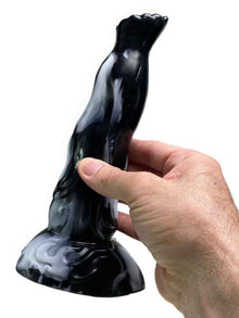GRAFFITI Dildo LUPKAL 24x5.5cm weiss-schwarz