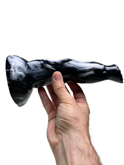 GRAFFITI Dildo LUPKAL 24x5.5cm weiss-schwarz