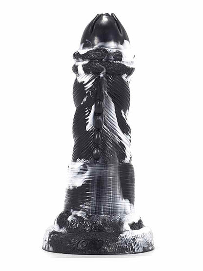 GRAFFITI Dildo NOX 18x6cm weiss-schwarz