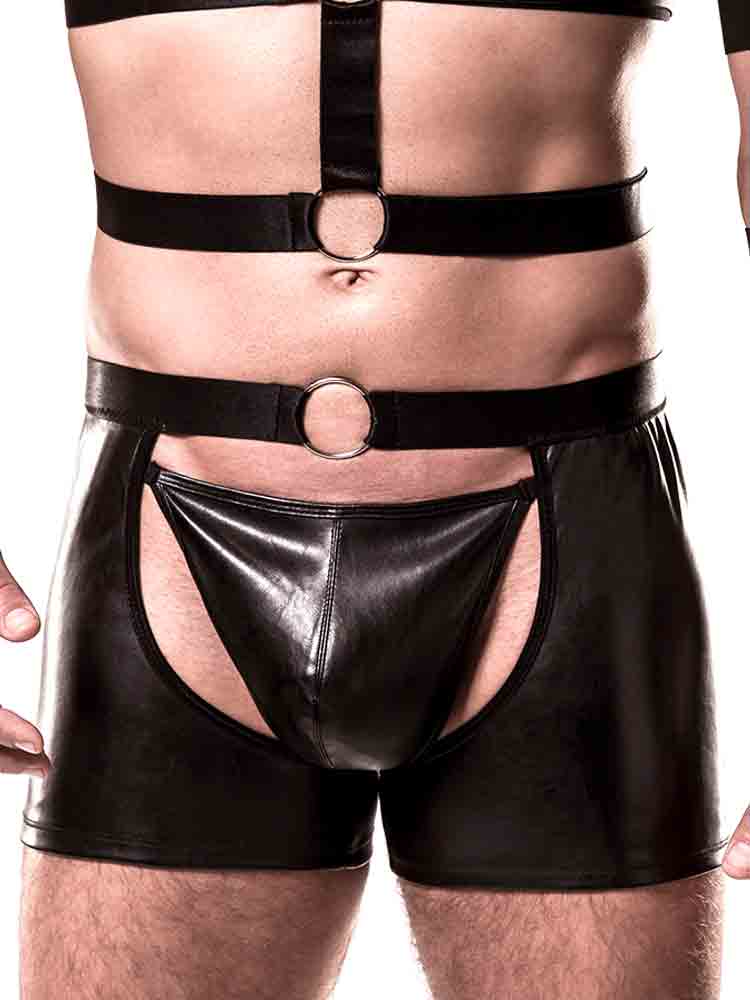 GREY VELVET MEN 4-teiliges Harness Set