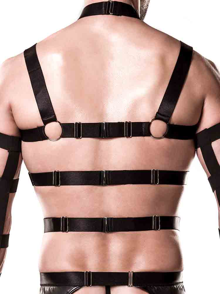 GREY VELVET MEN 4-teiliges Harness Set
