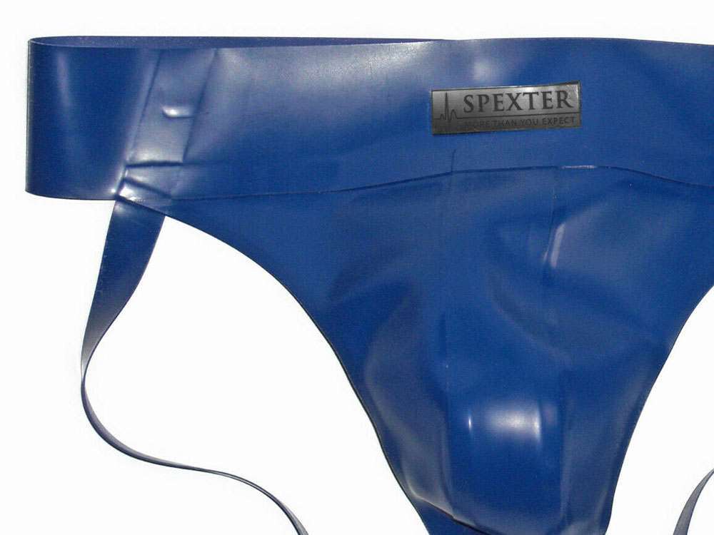 Gummi-Jock-Strap SPEXTER - blau