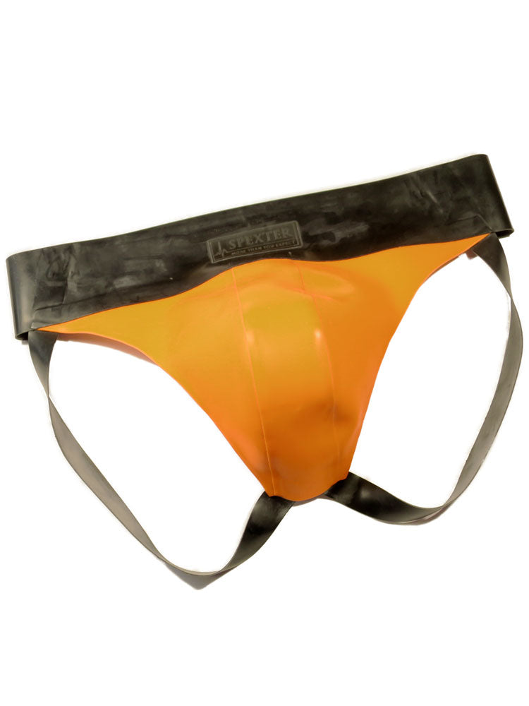 Gummi-Jock-Strap SPEXTER - neon orange
