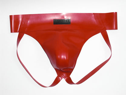 Gummi-Jock-Strap SPEXTER - rot - S