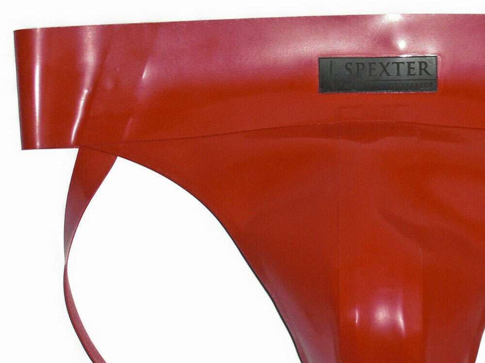 Gummi-Jock-Strap SPEXTER - rot
