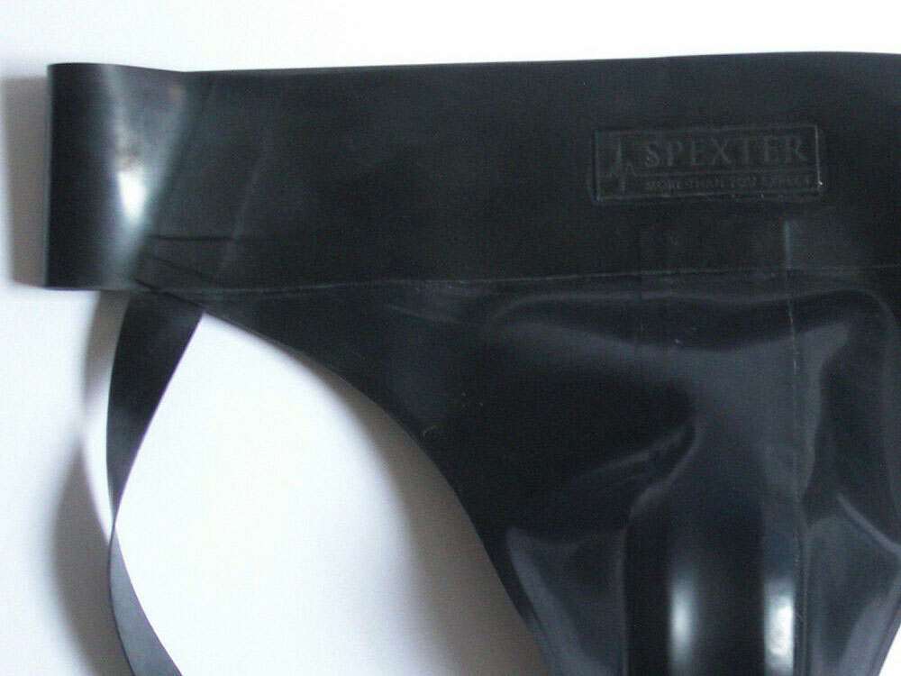 Gummi-Jock-Strap SPEXTER - schwarz