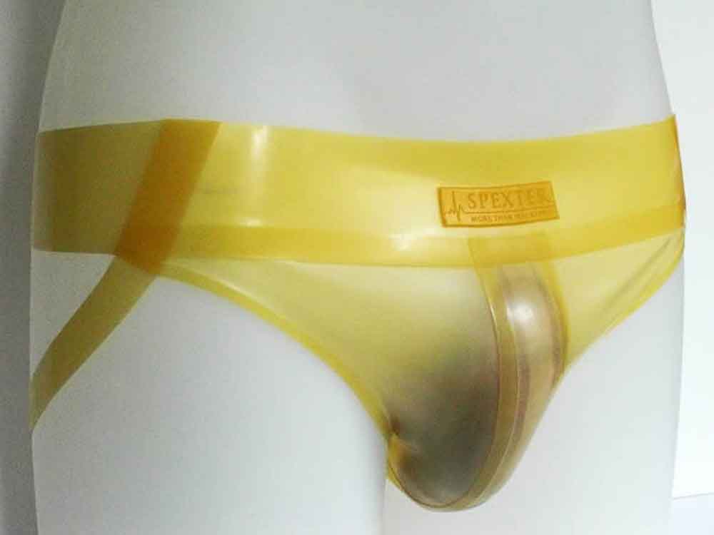 Gummi-Jock-Strap SPEXTER - transparent
