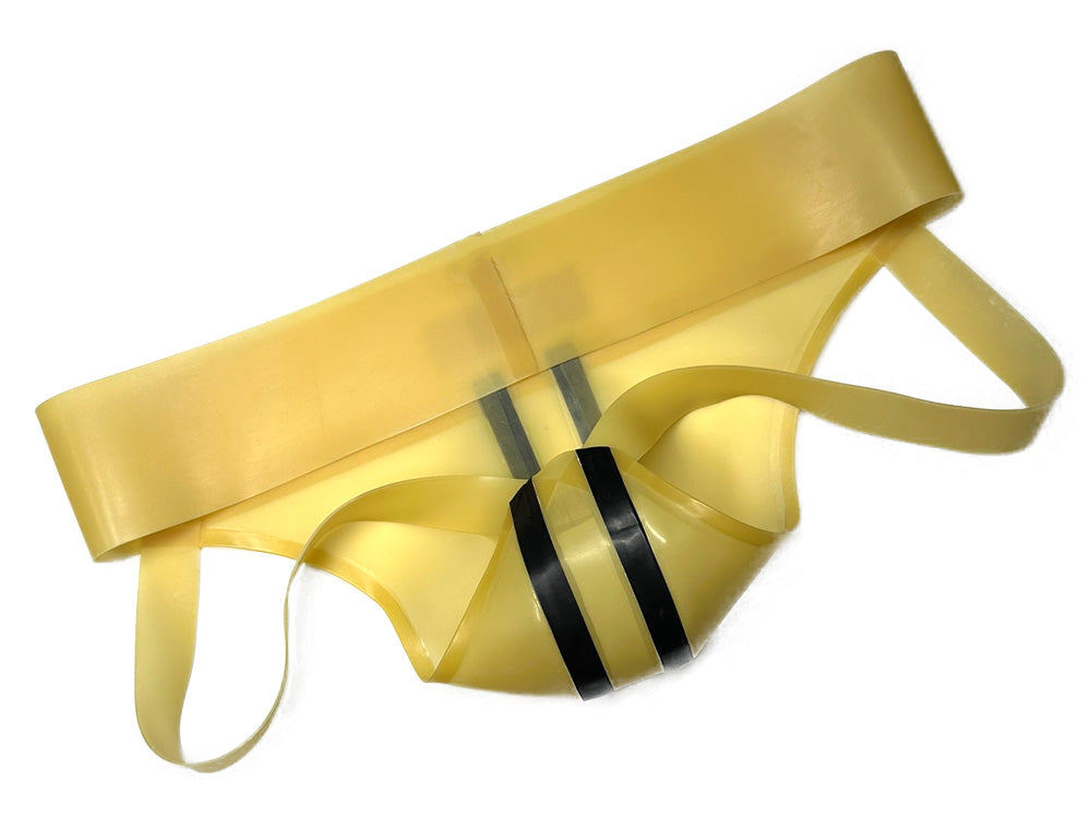 Gummi-Jock-Strap SPEXTER - transparent - 2 Streifen