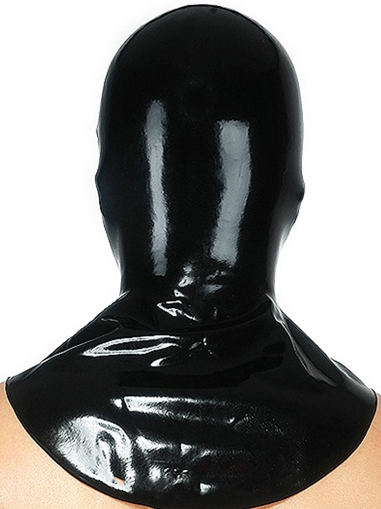Gummi-Maske MIT Mundöffnung + Kragen