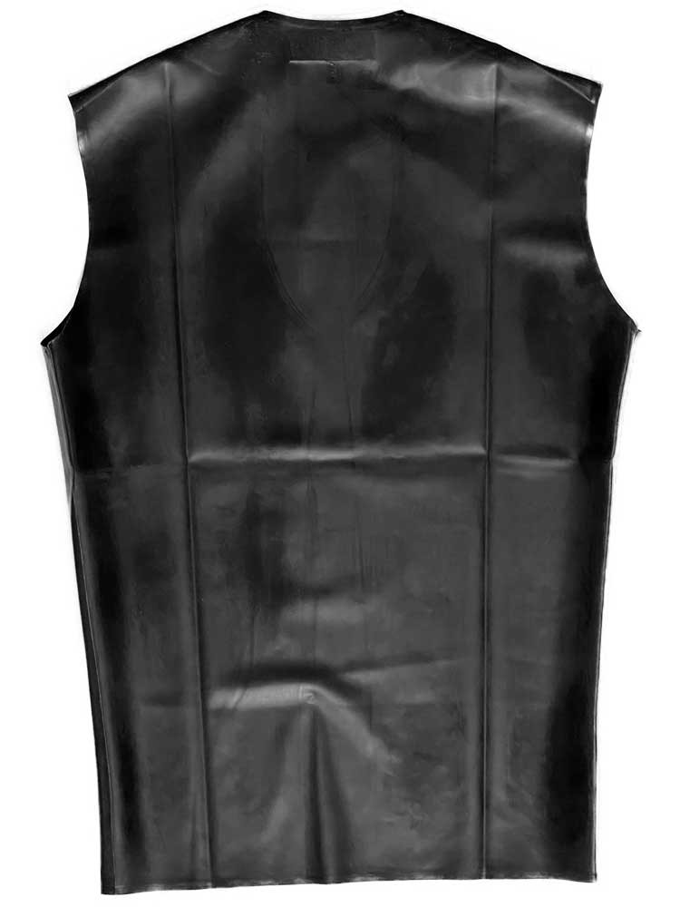 SPEXTER Rubber T-Shirt ohne Arm schwarz
