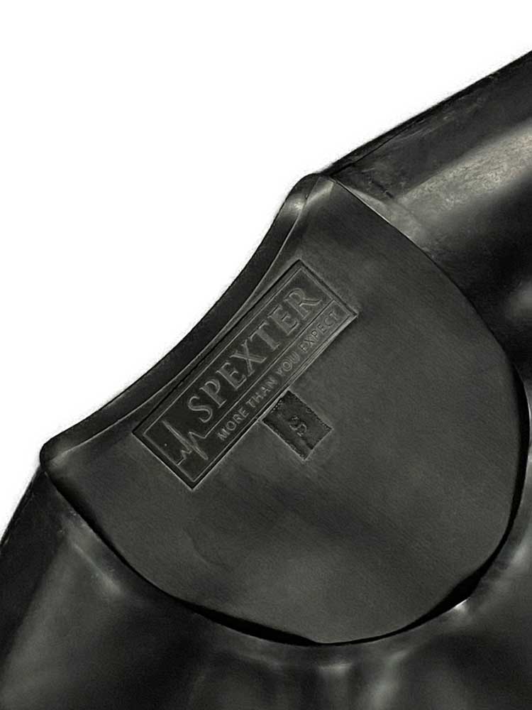 SPEXTER Rubber T-Shirt ohne Arm schwarz