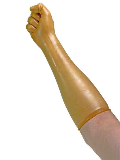 Gummi-Handschuhe Ellbogenlang 0.4mm TRANSPARENT