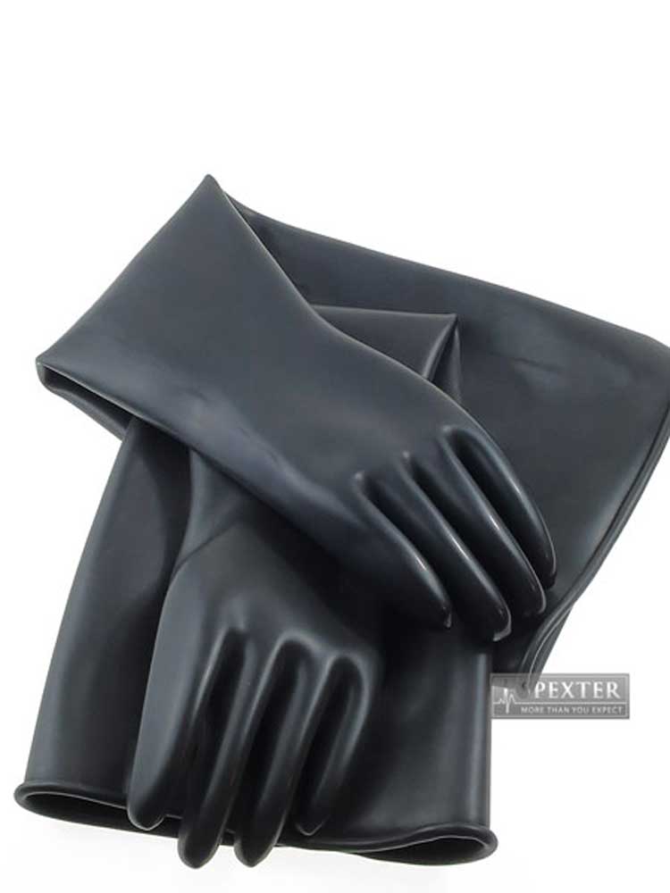 Gummi-Handschuhe INDUSTRIAL HEAVY - Oberarm 61cm
