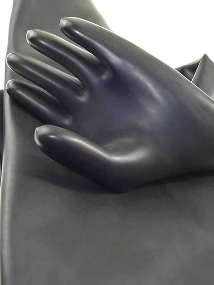 Gummi-Handschuhe INDUSTRIAL HEAVY - Oberarm 61cm