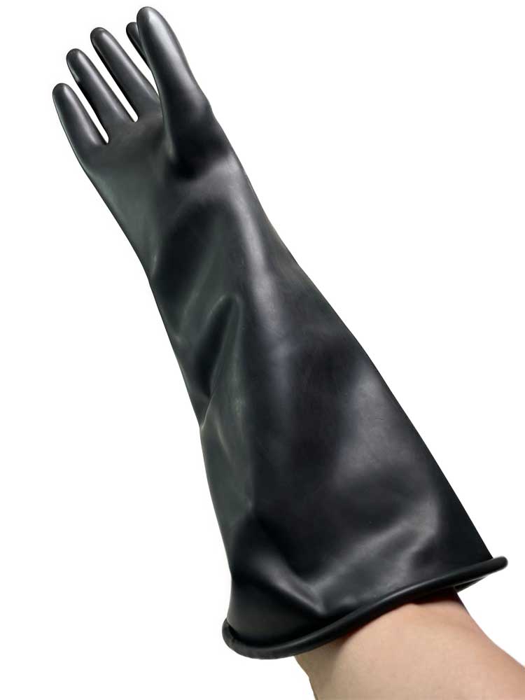 Gummihandschuhe INDUSTRIAL HEAVY - Ellenbogen 43 cm