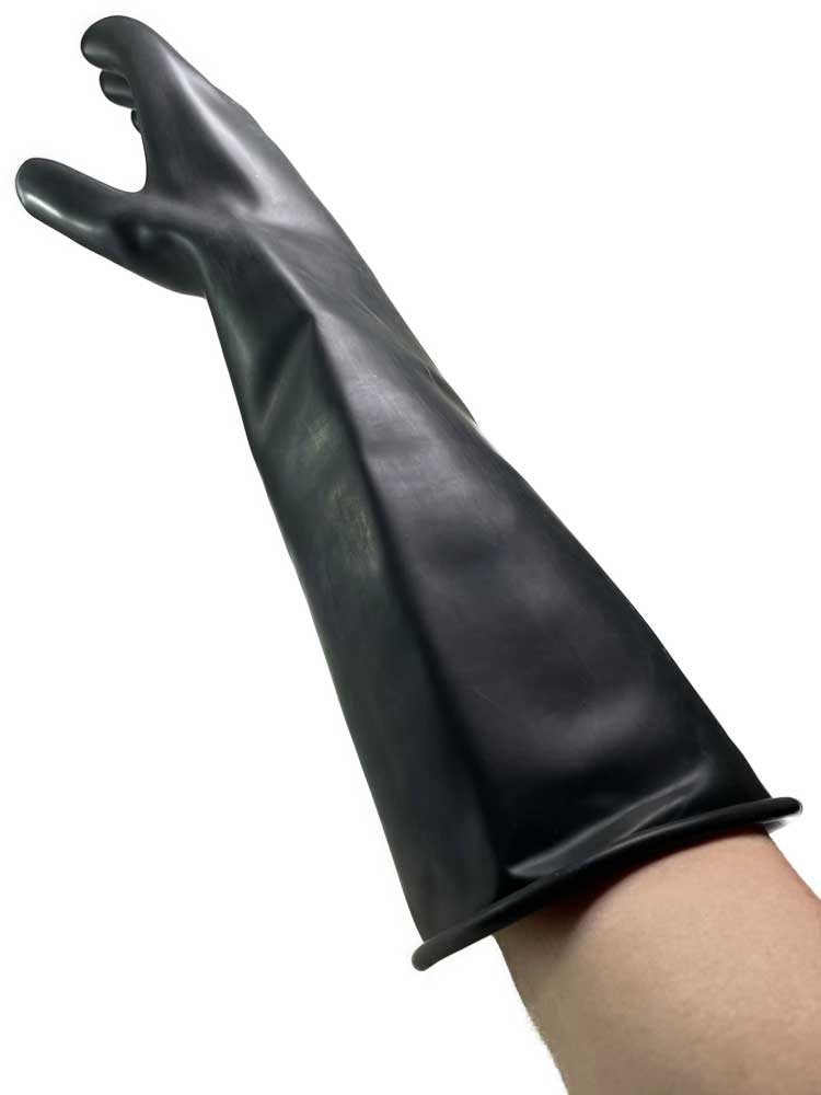 Gummihandschuhe INDUSTRIAL HEAVY - Ellenbogen 43 cm