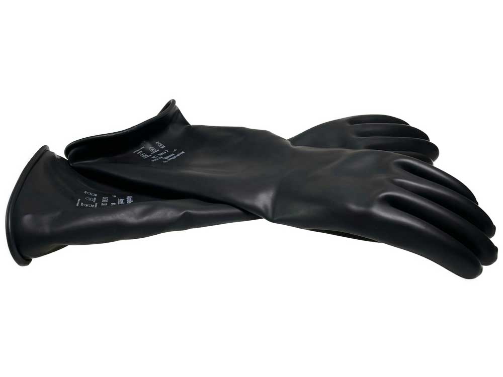 Gummihandschuhe INDUSTRIAL HEAVY - Ellenbogen 43 cm