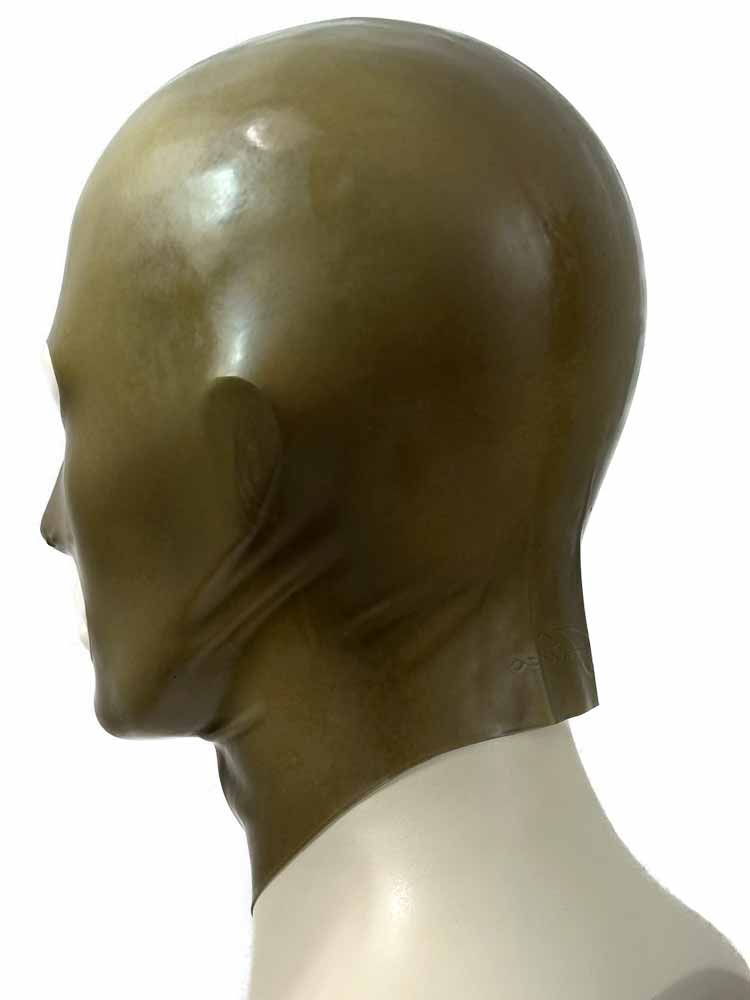 Gummi-Maske MIT Augen- und Mund-Öffnung - smoke-fumee