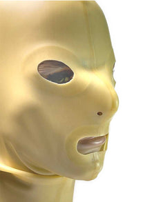 Gummi-Maske ZWEITEILIG - transparent