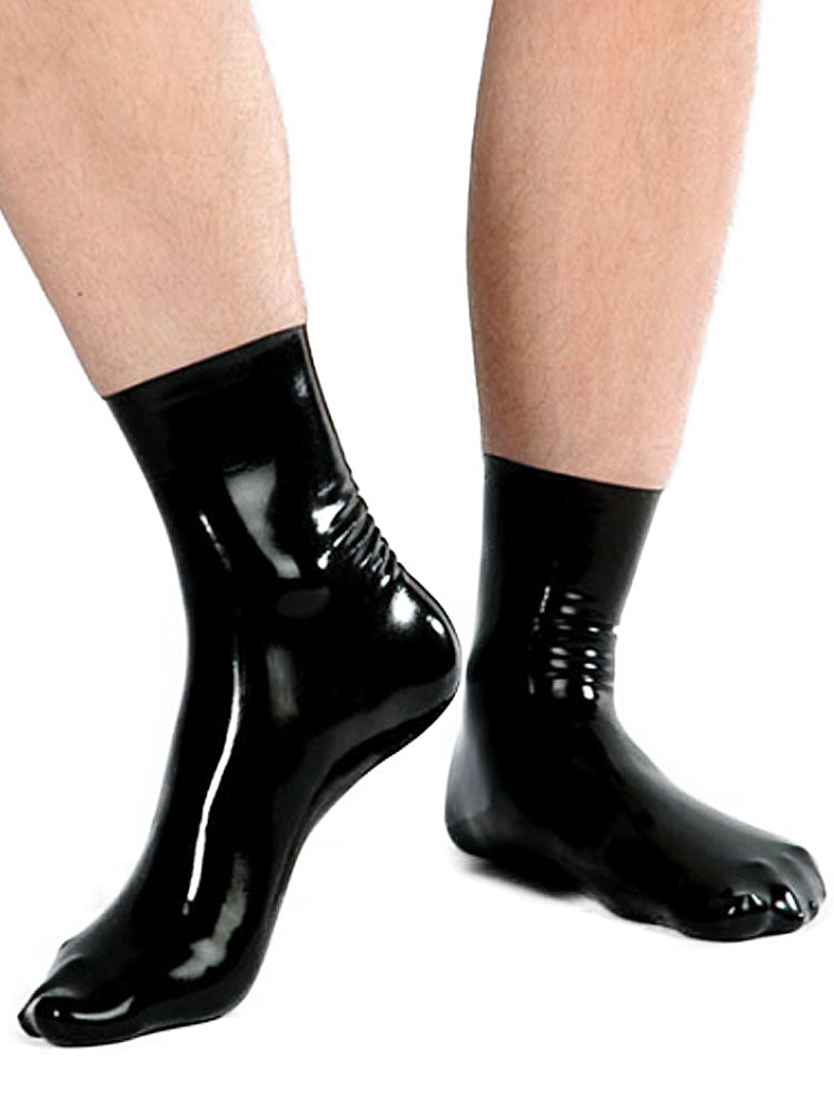 Gummisocken Latexsocken - anatomisch geformt