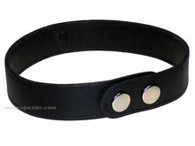 Leder-Halsband, mit Ring der O