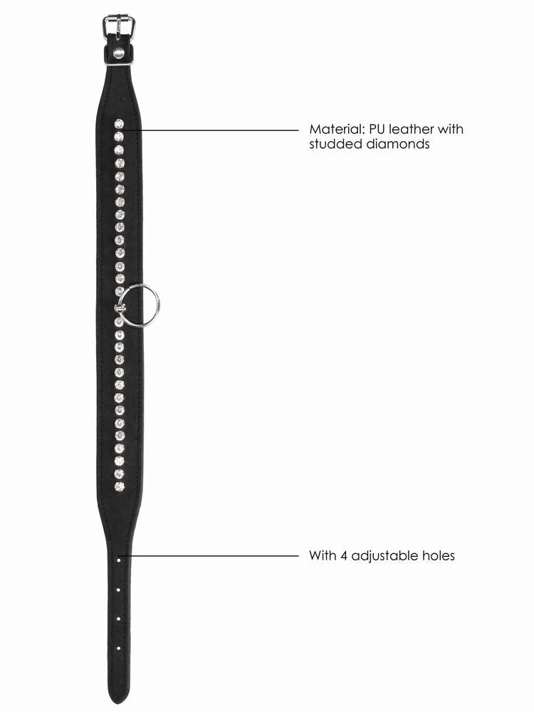 Halsband mit Diamanten