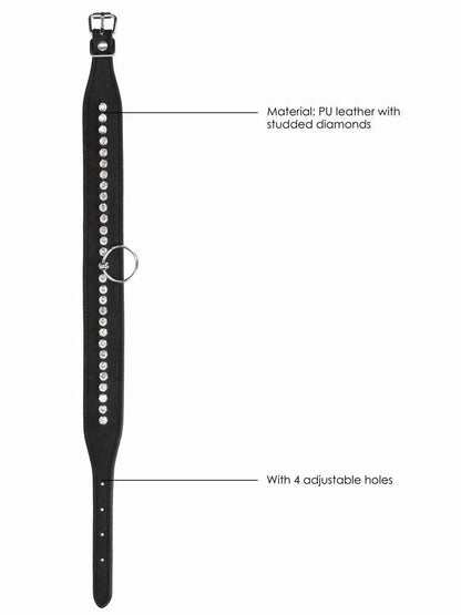 Halsband mit Diamanten