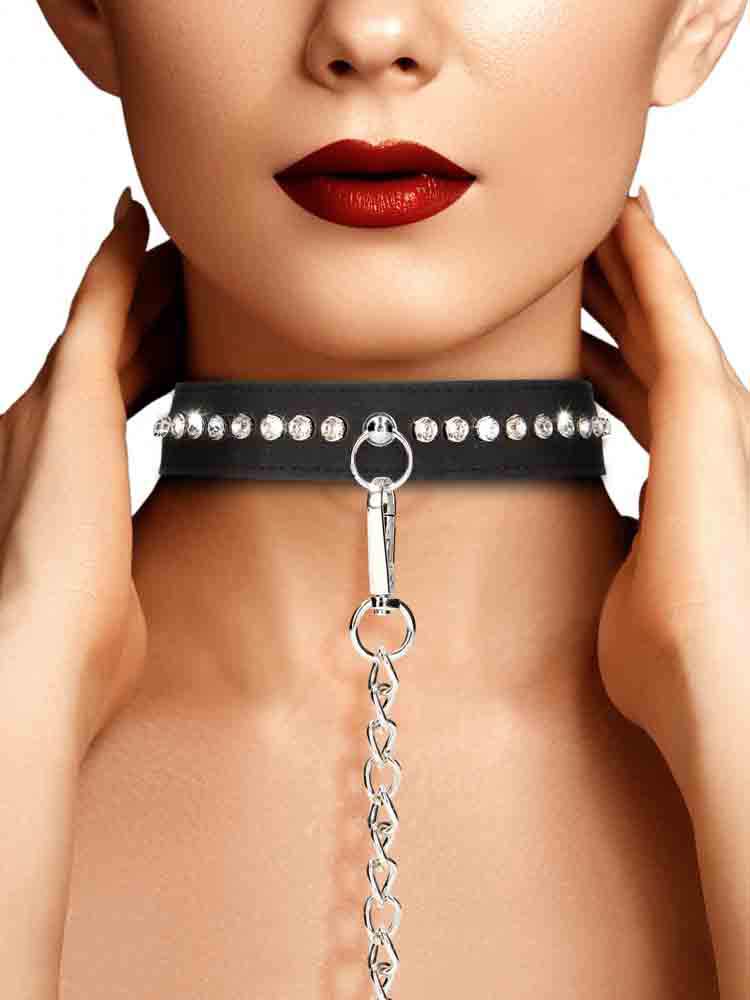 Halsband mit Diamanten