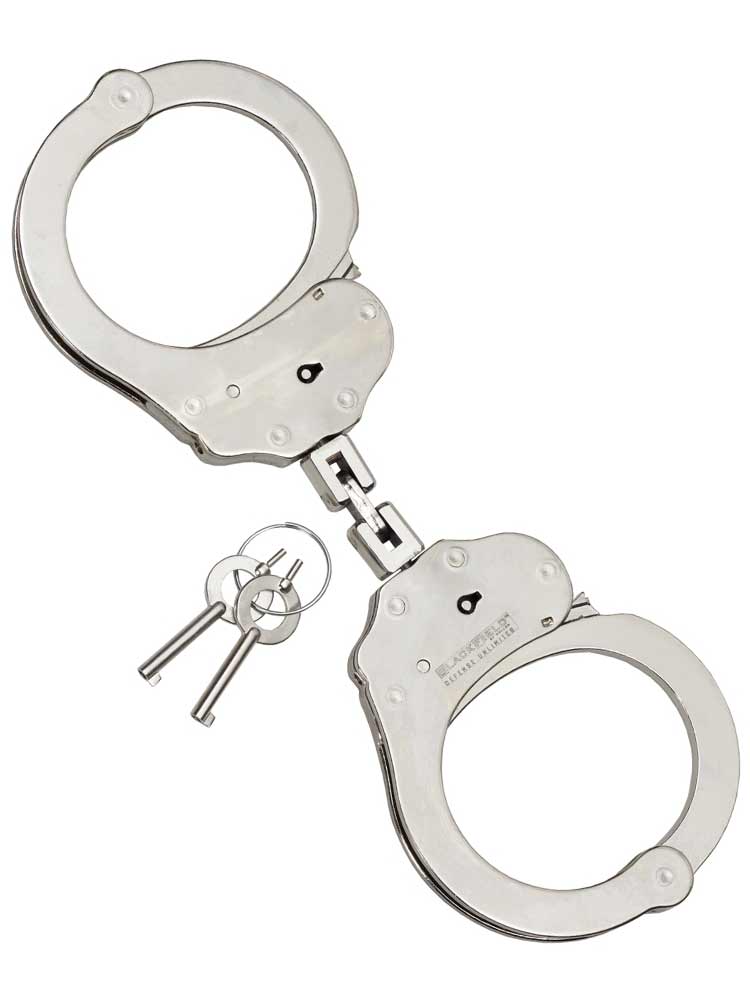 Handschellen, Drehgelenk mit Arretierung