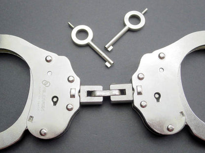 Handschellen, Drehgelenk mit Arretierung