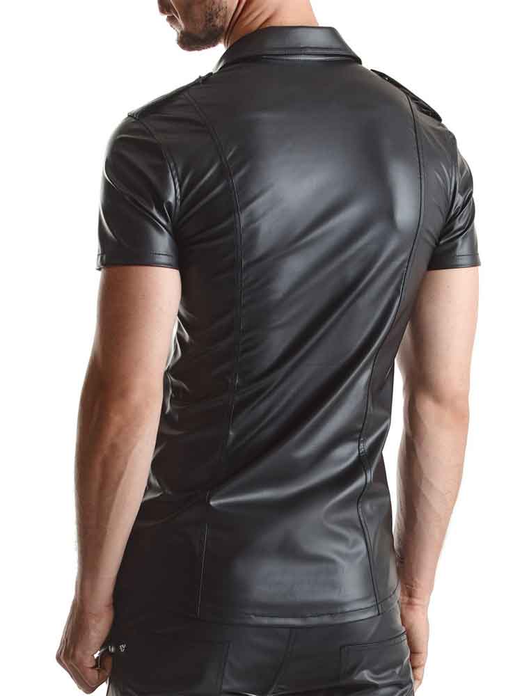 Hemd LUCA Kurzarm schwarz