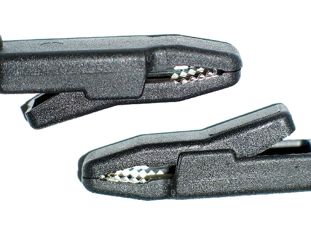 Elektro Klammern Hirschmann SCHWARZ