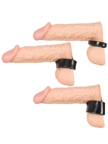 HodenringSet REBEL 3er Set schwarz